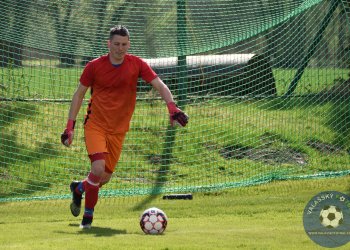 Bráchu jsem ještě kopat penaltu neviděl, ale jednu bych mu chytil, říká brankářská opora Choryně Miroslav Ječmeň