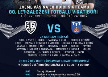 Ratiboř slaví 1. července 80 let. Přijede Sigiteam - Těší se nejen Siegl a Otepka