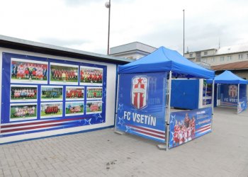 Fotbalová pohoda Na Tyršovce, fanoušci zavítali v hojném počtu na Vsetín