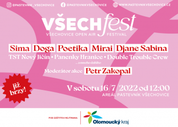Tatran Všechovice zve 16. července na Všechfest 2022