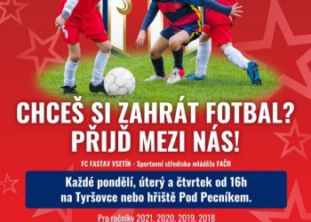 Fastav Vsetín hledá nové adepty fotbalu. U8 měla plný víkend fotbalu