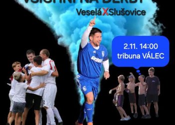 Veselá zve na derby s rezervou Slušovic. Fotoreportáž z utkání s Vlachovicemi