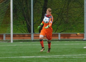 Jan Dobeš, brankář i hráč do pole zároveň, je velkým příslibem Vsetína