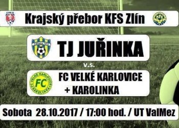 To bude zápas jako břitva! Juřinka hostí na UT ve Valmezu druhé VKK!