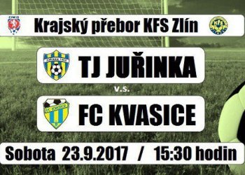 Juřinka uvidí souboj slušně hrajících nováčků - hraje se na UT ve Valmezu!