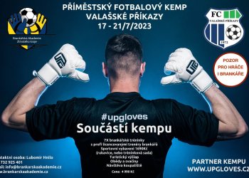 V červenci Příměstský fotbalový kemp pro brankáře ve Valašských Příkazech