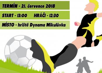 Dynamo Mikulůvka zve na Memoriál Honzy Tomšíka