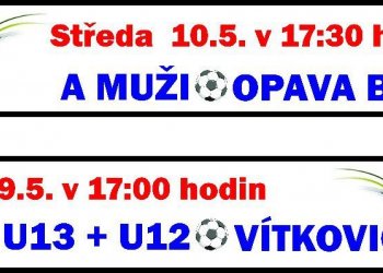Blíží se vložené kolo divize, Valmez ve středu 10. května hraje doma od 17:30 hodin!