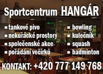 Sportcentrum Hangár zůstává naším reklamním partnerem