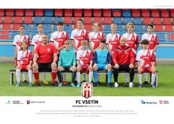 Dorostenecká žákovská divize U 15 - pátý Valmez, desátý Vsetín