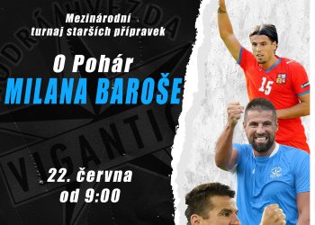 Vigantice budou hostit mezinárodní turnaj starších přípravek O pohár Milana Baroše