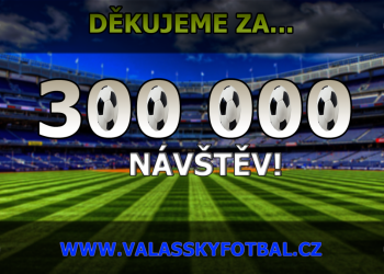 Hranice 300 000 návštěv je pokořena! Děkujeme!