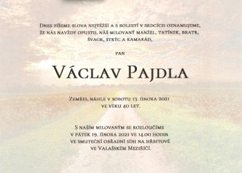 Do fotbalového nebe odešel Václav Pajdla