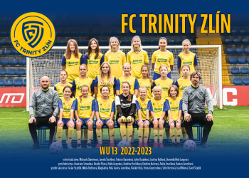Anastázie Strnadová - fotbalový talent z Valašských Příkaz nejlepší střelkyní FC Zlín v 1. lize mladších žákyň Morava