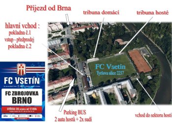 Probíhá poslední předprodej na zápas valašského podzimu Vsetín - Zbrojovka Brno. Chlebíčky pro Petra Švancaru připraveny