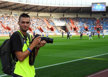 Foto č. 1 - Valašský fotbal opět na utkání Baníku. Úžasný zážitek pro naše naděje a zkušenost pro fotografa