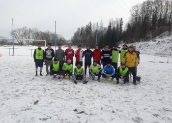 Foto č. 2 - Fotbalisté Huslenek si střihli předsilvestrovský fotbálek a přejí všechno nejlepší do nového roku