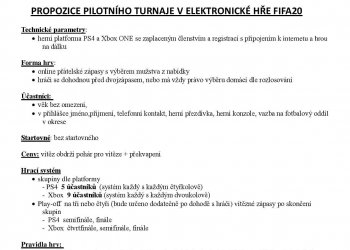 Foto č. 1 - Propozice Valašské Fify20