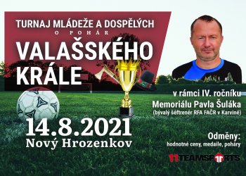 Foto č. 2 - Již tuto sobotu 14.8. v Novém Hrozenkově 4. ročník Memoriálu Pavla Šuláka alias turnaj o pohár Valašského krále