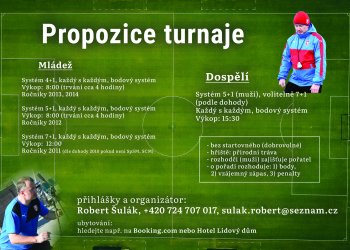 Foto č. 1 - Již tuto sobotu 14.8. v Novém Hrozenkově 4. ročník Memoriálu Pavla Šuláka alias turnaj o pohár Valašského krále