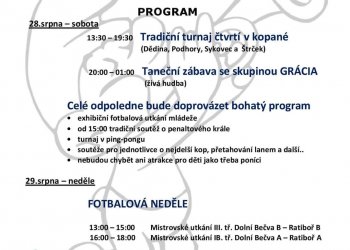 Foto č. 1 - FC Dolní Bečva zve na oslavy založení klubu