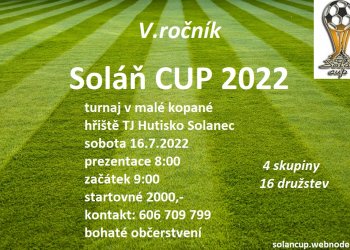 Foto č. 1 - Vrací se Soláň Cup 2022