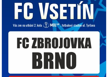 Foto č. 1 - Fotbalový svátek na Valašsku MOL Cup Vsetín - Zbrojovka Brno, středa 30. 8. - 17:00