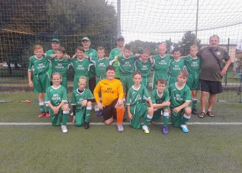 Foto č. 2 - U 12 čtvrtá a U 13 druhá na Meziokresním turnaji talentované mládeže v Baťově