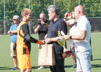 Foto č. 2 - Výborné druhé místo okresní U 17 na turnaji ve Zlíně
