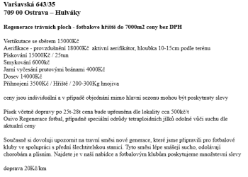 Foto č. 4 - Hledáte partnera pro údržbu fotbalového hřiště nejvyšší kvality?  P&P group s.r.o - husty-travnik.cz je jasnou volbou!