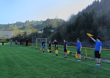 Foto č. 1 - VPR rozhodčích OFS Vsetín v Liptále