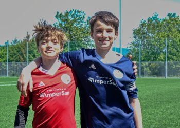 Foto č. 3 - Válec meziříčské U12 ve druhém poločase proti HFK Olomouc