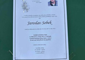 Foto č. 1 - Do fotbalového nebe odešel Jaroslav Sobek