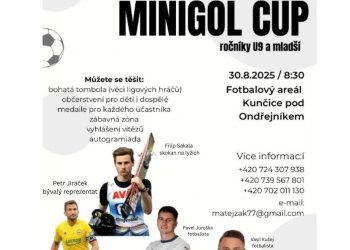 Foto č. 1 - Minigól Cup v Kunčicích pod Ondřejníkem - hledají se čtyři týmy (ročník 2017 a mladší)
