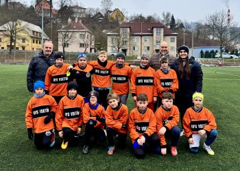 Foto č. 1 - Výběr OFS U11 se potkal s Fastavem Vsetín
