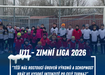 Foto č. 2 - Meziříčská U11 potvrdila na Zimní lize rostoucí formu. U14 zahájila zimní přípravu