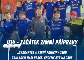 Foto č. 1 - Meziříčská U11 potvrdila na Zimní lize rostoucí formu. U14 zahájila zimní přípravu