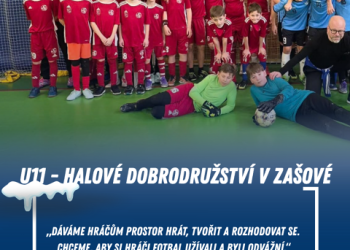 Foto č. 2 - Halové dobrodružství meziříčské U11 v Zašové