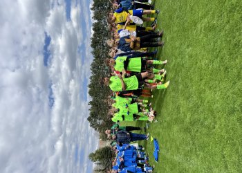 Foto č. 4 - Dominance U-13 a bojovný výkon U-12: Vsetínský výběr zazářil v Dolním Němčí