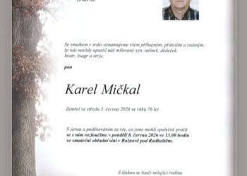 Foto č. 1 - Do fotbalového nebe odešel Karel Mičkal