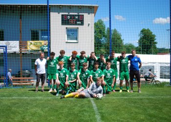Foto č. 4 - Fotoreportáž z utkání dorosteneckých týmů našich partnerských klubů z Liptálu a VKK