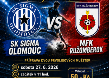 Foto č. 1 - FOTBALOVÝ SVÁTEK V KAŠPÍRKÁCH! SK SIGMA OLOMOUC vs. MFK RUŽOMBEROK