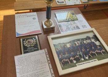 Foto č. 4 - Legenda valašské kopané a fotbalu ve Střítěži Luboš Kovář mapuje obdivuhodně tamní historii klubu