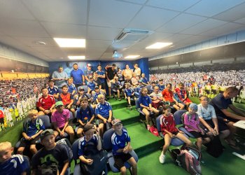 Foto č. 1 - Třetí den Triogas kempu v Krhové - Den s příběhem: Exkurze po stopách Baníku Ostrava