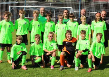 Foto č. 2 - Domácí Meziokresní turnaj talentované mládeže OFS Vsetín v Kateřinicích: Boje mladých nadějí v kategoriích U12 a U13