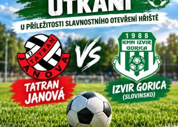 Foto č. 1 - Tatran Janová otevírá novou hrací plochu a přivítá slovinského soupeře!