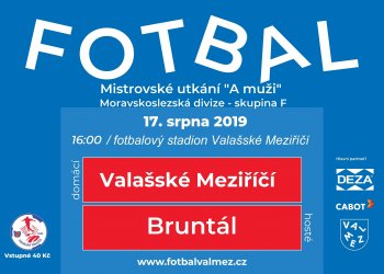 Valmez hostí Bruntál a chce potvrdit dobrou formu